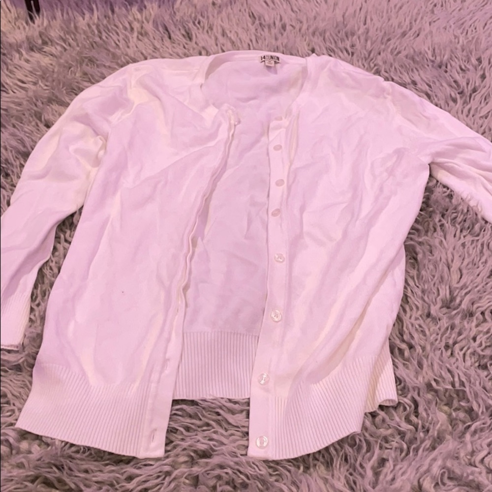 White Cartigan